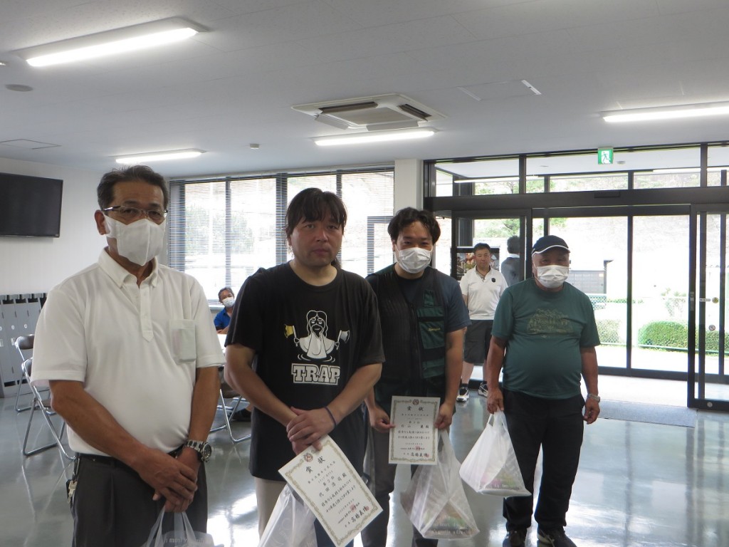 トラップBクラス表彰