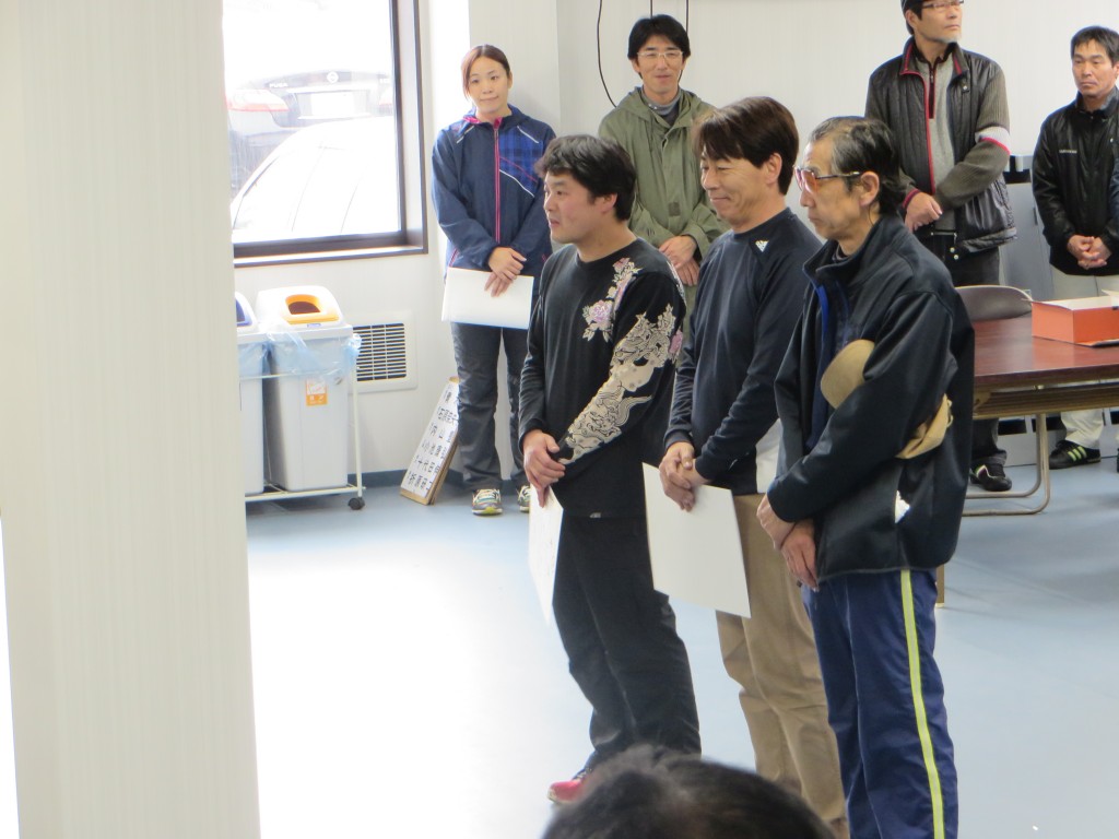 トラップB表彰