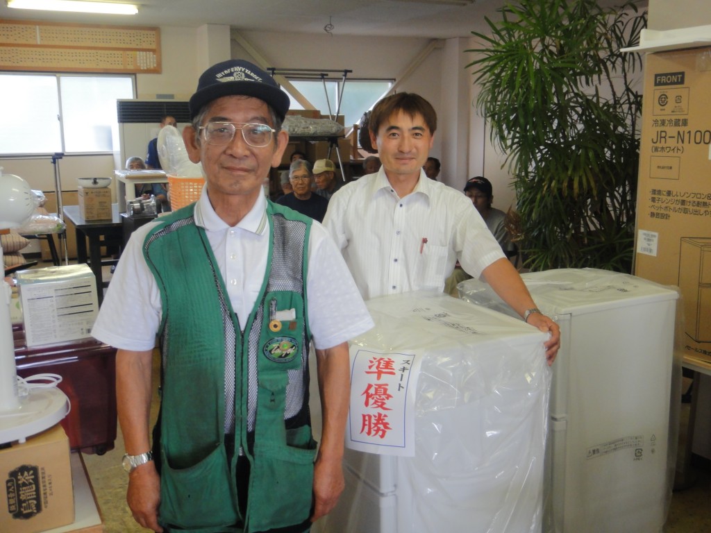 スキート準優勝