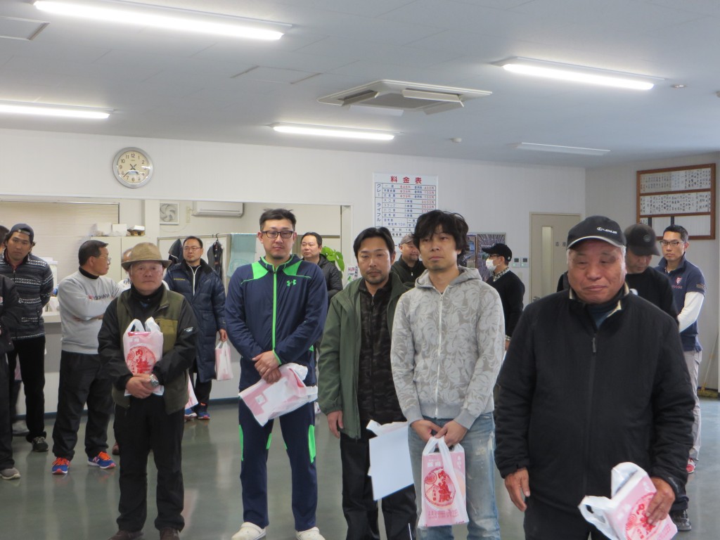 トラップC表彰